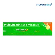 Berocca Orange Energy Vitamins Effervescent Tablets - 15s