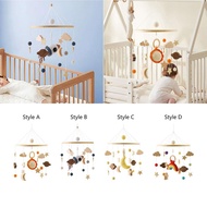 [Homyl478] Baby Crib Mobile, Nursery Crib Mobile, Detachable Newborn Rattle Mobile, Fashion Blanket 