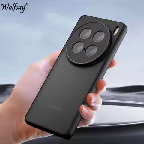 Matte Transparent Case For Vivo X100 Ultra Case Full Edge Matte PC Back Cover Vivo X100 Ultra Case F