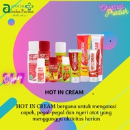 Hot In Cream Tube | Hot In Cream Bottle | Cream for Aches and Pains | Muscle Pain Cream