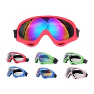 แว่นตาจักรยานยนต์กีฬาสโนว์บอร์ดแว่นตาป้องกันรังสี UV สกีเล่นสกีแว่นตากันลม