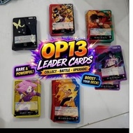One piece TCG OP13 leader cards or piece bonney imu roger luffy ace sabo
