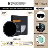 K&F KNF ND1000 10 Stop 3.0 MRC Nano-X Filter ND 86mm