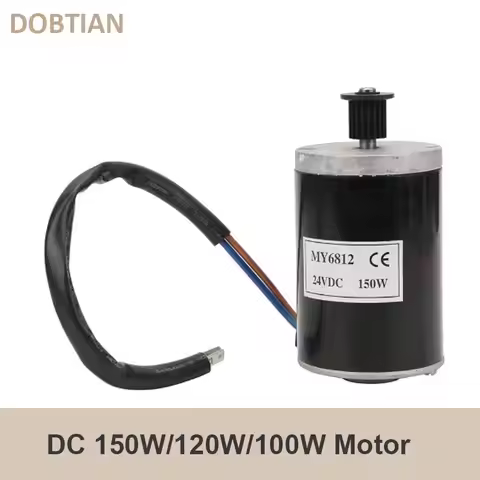DC Brushed Motor, MY6812 12V/24V 100W 120W 150W DC Brush High Speed Motor for Electric dc motor