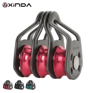 Excellent practicality Xinda Outdoor Three Pulley Cableway Crosses Rock Climbing Rescue To Expand Ho