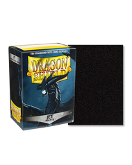 龍盾Dragon Shield 100龍盾卡套內套/ 100入/ 磨砂黑玉色