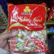 coklat udang merah kacang rangup red prawn candy peanut crisp