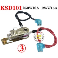 Suitable for Midea Electric Pressure Cooker Pressure Cooker Pressure Switch KSD/101 10A/15A 250V Temperature Control Switch