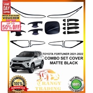 Toyota Fortuner 2.4 V/ 2.8 Q & LTD 2021 to 2025 Combo set cover Matte Black Quality