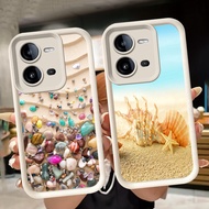 Soft Casing for VIVO Y33 Y200 Y51A Y51 Y51S V25 V23E V25E V50 V23 Y53s Y75 Y31 5G V50 Lite White Q34