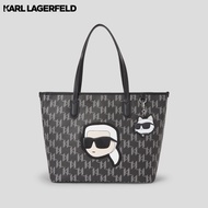 KARL LAGERFELD - K/IKONIK MONOGRAM LARGE TOTE 240W3087 กระเป๋าโท้ท