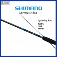 Shimano Rod Lurematic Salt New 23season S70UL S80L S86ML Spinning Fishing Rod