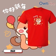 CNY 2026 hORSE Year Tshirt CNY 43 你好新年 Happy New Year Family Tee Couple Wear 马年 新年衣服 亲子家庭T恤 CNY TSHI