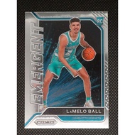 Prizm 2020-21 Emergent Lamelo Ball RC nba card