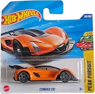 Hot Wheels - Czinger 21C - Peak Persuit 1/10 - JBB31 - Short Card - Orange - Hybrid Hypercar - Matte