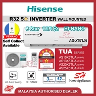 HISENSE R32 5-STAR Inverter Air-conditioner TUA-series /TUGS-series AS-X5TUA AIRCOND 5-STAR INVERTER
