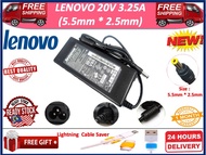 LENOVO 20V 3.25A (5.5mm*2.5mm) For  Essential B460/B470/B570/B570e/G470/G570/G575/G480/G770/V570/Z40