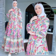 BELISA RAYON DRESS WITH BALLOON HANDS, LD 110 MUSLIM WOMEN'S DRESS/ RAYON DRESS/ LATEST DRESS/ DRESS