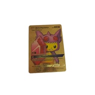 Rare Card | Pokemon Gold Pikachu Mega Sableye Card