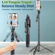 L16 Mobile Tongsis Tripod | Hp tripod | Camera tripod | Bluetooth |Sturdy tripod