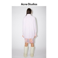 <![CDATA[Acne Studios Face Emoticon Striped Long-Sleeve Shirt]]>