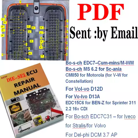 ECU Repair Manual English E-Book ECU Teaching PDF File EPROM TEST Progranmming Car Diagnostic Learn 