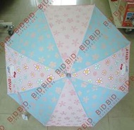 Sanrio Hello Kitty Umbrella 傘 遮 長遮 雨傘 (花花) 超特價