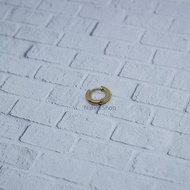QFLY Anting Tindik Cowok | Cowo | Pria | Laki Titanium - 7. Kecil Gold | PREMIUM