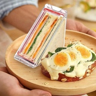 Triangle Sandwich Container Lunch Box Portable Food Storage -7.09" L x 3.62" W