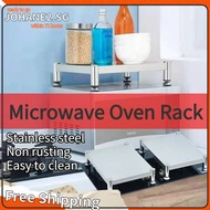 【FREE SHIPPING】Kitchen Storage Rack Stainless Steel Induction Cooker Bracket Gas Stove Rack Gas Cooker Cover Shelf Microwave Oven Rack