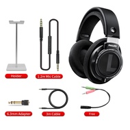 Philips SHP9500 HiFi Precision Stereo Over-Ear Headphones / SHP 9500 Headphone with Mic and Stand Pa