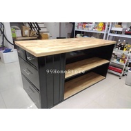 99HomeStore เคาน์เตอร์ไอซ์แลนด์กลางครัว ก80*ย180*ส90 a As the Picture One