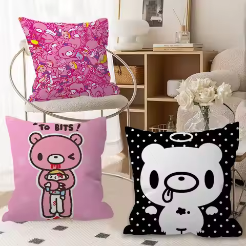 Cartoon G-gloomy Bear pillow cover sofa cushion cover home room decoration children gift