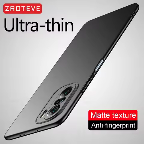 For PocoF3 Case ZROTEVE Slim Hard PC Matte Cover For Xiaomi Poco F3 F4 X3 X4 GT Xiomi Pocophone F2 F