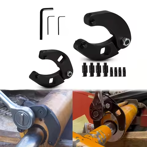 1266 & 7463 Adjustable Gland Nut Wrench Set With Pins for Hydraulic Cylinders Universal