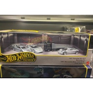LeHuong Diecast - Hot Wheels Diorama Set | Porsche 911 GT1, Mercedes CLK-GTR, McLaren F1