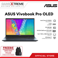 ASUS 15.6" Vivobook Pro OLED Laptop i5-11300H GTX 1650-4GB 8GB/512GB Win 11 Quiet Blue