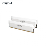 美光 Crucial PRO DDR5-6400 64G(32G*2)(白散熱片)(CL40)