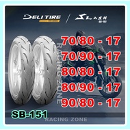 * FREE tubeless nut * DELI TIRE SB-151 SLASH INDONESIA TAYAR TYRE 151 SOFT COMPOUND ( battlax bt039s