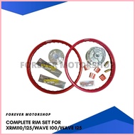 ۞ ❡ COMPLETE RIM SET for XRM110/125/WAVE 100/WAVE 125