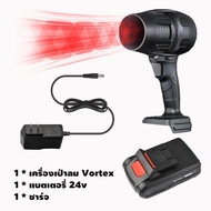 เครื่องเป่าลมเจ็ท พัดลมเทอร์โบเจ็ทขนาดเล็ก1000W เส้นผ่านศูนย์กลาง 80mm พลังสูงเป่าลมใบเป่าลมลิเธียมพ