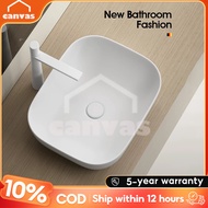 Basin Ceramic Basin Singki Bilik Mandi Premium Bathroom Basin Counter Top Basin