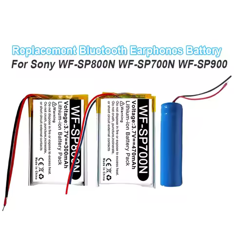 Replacement Charging Case Battery For Sony WF-SP800N WF-SP700N WF-SP900 Headset
