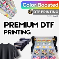 ColorBoost 8Color DTF Printing Service for Fabric DTF Film Sticker Heat Transfer Custom Heat Press K