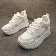 915 Women Cloth Shoes Thick-soled Shoes Dad Shoes Height-increasing Shoes Thick-soled Cloth Shoes He