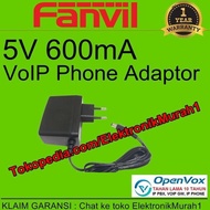 Fanvil Power Supply / Adapter 5 Volt 600mA