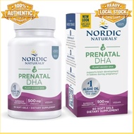 Nordic Naturals Prenatal DHA Plant Based Omega3 60 Softgels Vegan Algae Pregnancy