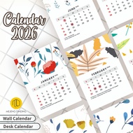 2026 Calendar Aesthetic Calendar/ 2026 Desk Calendar/ 2026 Wall Calendar/ 2026 Motif Calendar/ Aesth