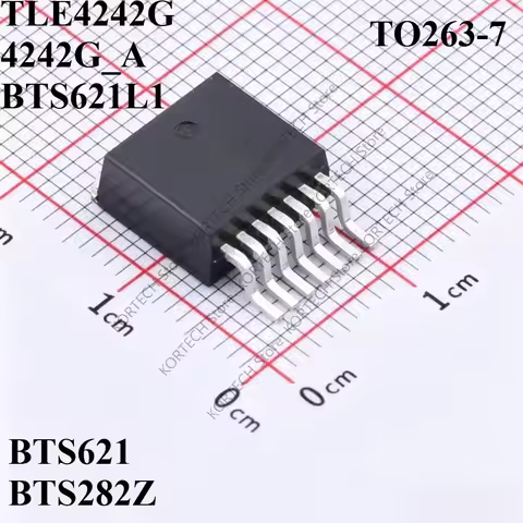 10Pcs/Lot Original brand new TLE4242G 4242G_A BTS621L1 BTS621 BTS282Z TO263-7 IC Chip
