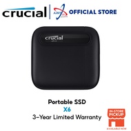 CRUCIAL X6 TYPE-C SSD USB 3.1 GEN-2 EXTERNAL PORTABLE SSD - (2TB / 4TB)